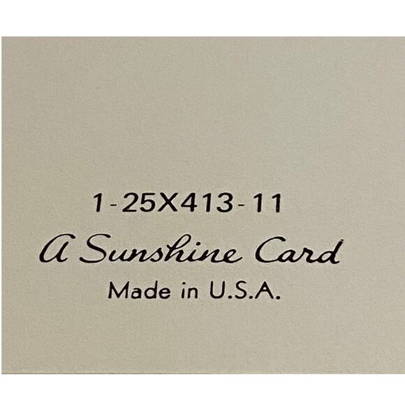 Vtg MCM Get Well Card Unused USA 1960s Doctor Retro Humor Sunshine Studio - Picture 4 of 5